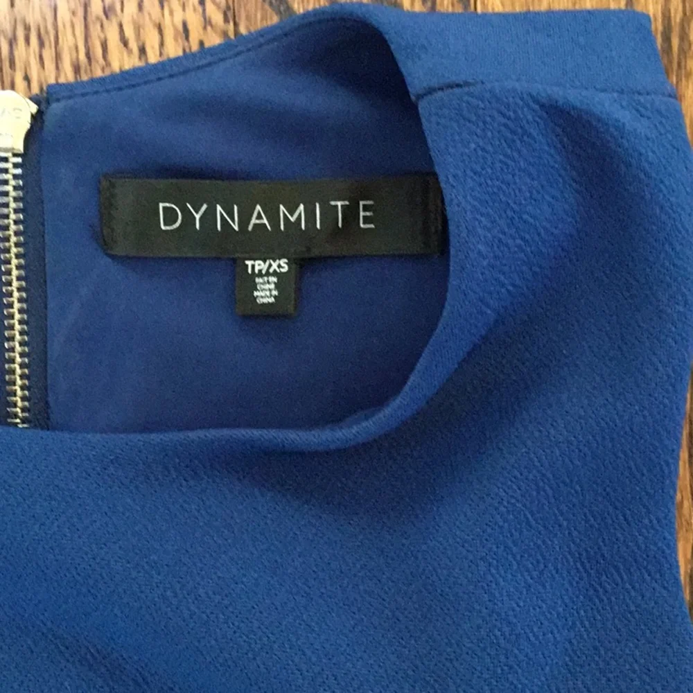 Dynamite Blue Sleeveless Dress - Picture 2 of 8